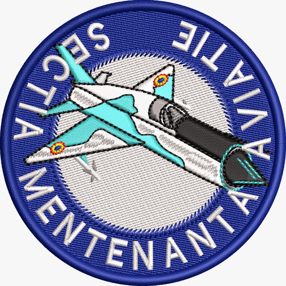 EMBLEMA MIG 21 LANCER / sectia mentenanta aviatie - 2